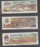 Stamps Chile -  250 Años Fundación de Melipilla - San Fernando-San Jose de Maipo