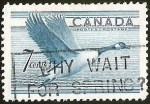 Stamps : America : Canada :  PATO VOLANDO