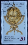 Stamps : Europe : Germany :  Globusuhr von J. Bürgi