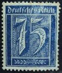 Stamps : Europe : Germany :  Deutsches Reich