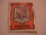 Stamps Andorra -  ecu des vallees 1780