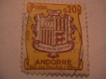 Stamps : Europe : Andorra :  ecu des vallees-1780-