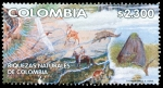 Stamps : America : Colombia :  SERIE RIQUEZAS NATURALES DE COLOMBIA