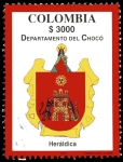 Stamps Colombia -  EMISIÓN POSTAL DEPARTAMENTOS DE COLOMBIA CHOCÓ 