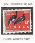 Stamps Republic of the Congo -  Protección de las Aves