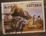 Sellos de Africa - Eritrea -  eritrea railway