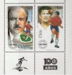 Stamps Chile -  100 Años Fútbol Chileno