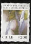 Stamps Chile -  Termino Guerra Mundial