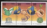 Stamps Chile -  50 Años ONU
