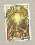 Stamps Guyana -  Cuadro de Tiziano