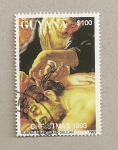 Stamps Guyana -  Cuadro de Rubens