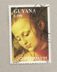 Stamps Guyana -  Cuadro de Durero