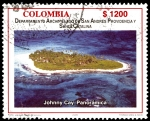 Stamps : America : Colombia :  EMISIÓN POSTAL DEPARTAMENTOS DE COLOMBIA - ARCHIPIELAGO DE SAN ANDRES, PROVIDENCIA Y SANTA CATALINA