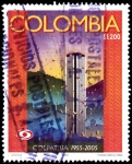Stamps : America : Colombia :  EMISIÓN POSTAL COLPATRIA 1955 - 2005