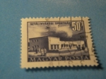 Stamps Hungary -  sztálinvárosi sportház