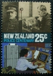 Stamps : Oceania : New_Zealand :  Centenario de la Policia.