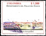 Stamps : America : Colombia :  EMISIÓN POSTAL DEPARTAMENTOS DE COLOMBIA - VALLE DEL CAUCA