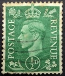 Sellos de Europa - Reino Unido -  King George VI