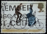 Stamps United Kingdom -  Cycling