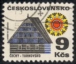 Stamps : Europe : Czechoslovakia :  Edificios y monumentos