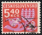 Sellos de Europa - Checoslovaquia -  Flora