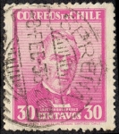Stamps Chile -  Personajes