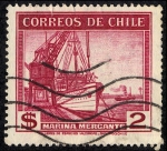 Stamps : America : Chile :  Transportes