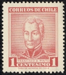 Sellos de America - Chile -  Personajes