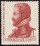 Stamps Chile -  Personajes