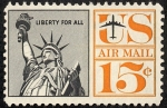 Stamps United States -  Aviación