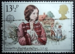 Stamps : Europe : United_Kingdom :  Geroge Elliot / The Mill on the Floss