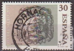 Stamps Spain -  ESPAÑA 1995 3346 Sello Dia Sello º Boca Buzon Bronce Cabeza de Leon S.XIX