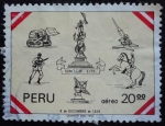 Stamps Peru -  Servicios Logísticos del Ejército