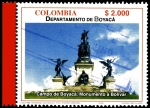 Sellos de America - Colombia -  EMISIÓN POSTAL DEPARTAMENTOS DE COLOMBIA - BOYACÁ