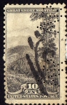 Stamps United States -  Grandes Monteñas fumantes