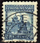 Stamps Czechoslovakia -  Monumento