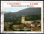 Stamps Colombia -  EMISIÓN POSTAL DEPARTAMENTOS DE COLOMBIA - BOYACÁ
