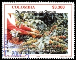 Stamps Colombia -  EMISIÓN POSTAL DEPARTAMENTOS DE COLOMBIA - QUINDÍO