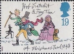Stamps : Europe : United_Kingdom :  Bob Cratchit and Tiny Tim Christmas