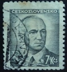 Stamps : Europe : Czechoslovakia :  Edvard Beneš (1884-1948)