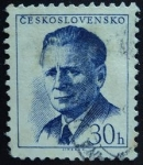 Sellos de Europa - Checoslovaquia -  Antoní Novotný (1904-1975)