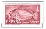Stamps Spain -  SAHARA EDIFIL 224 (1 SELLO)
