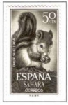 Stamps Spain -  SAHARA EDIFIL 236 (7 SELLOS )INTERCAMBIO
