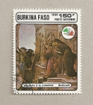 Stamps : Africa : Burkina_Faso :  Alegoría a la calumnia