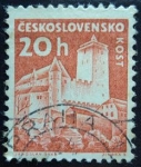 Stamps : Europe : Czechoslovakia :  Kost Zámek