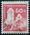 Stamps Czechoslovakia -  Karlštejn Zámek