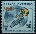 Stamps : Europe : Czechoslovakia :  XX.letní olympijské hry Mnichov 1972