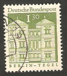 Stamps Germany -  397 A - Castillo Tegel en Berlin