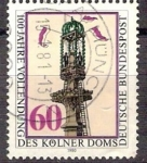 Stamps Germany -  910 - centº de la catedral de colonia