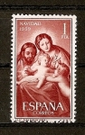 Stamps : Europe : Spain :  Navidad.